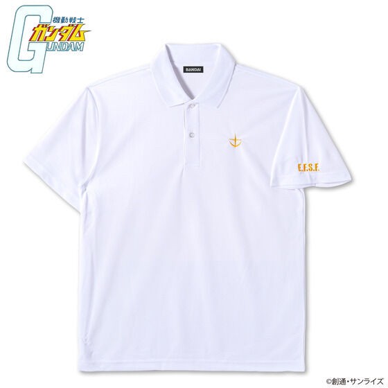 PRE-ORDER : Mobile Suit Gundam Hathaway's Flash Mark Basic Line Polo Shirt