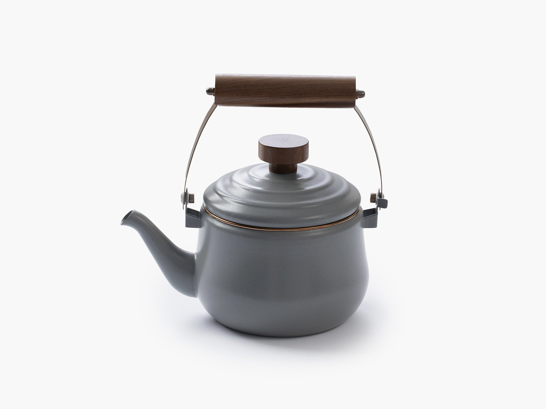 Barebones Enamel Teapot