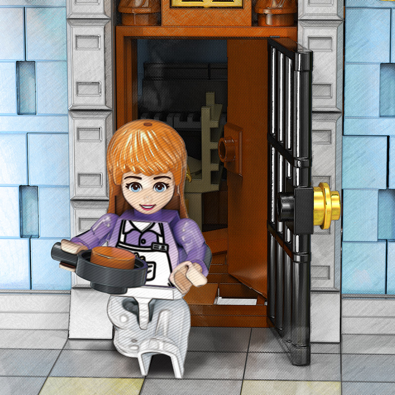 Zhe gao QL 0924 Old Pub 4030pcs