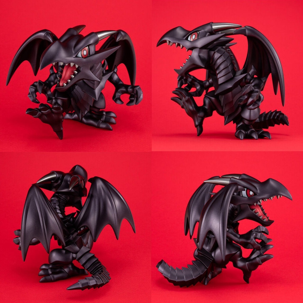 PRE-ORDER : MEGATOON Yu-Gi-Oh! Duel Monsters Red-Eyes Black Dragon & The Winged Dragon of Ra Set [Limited Photo Card Included]