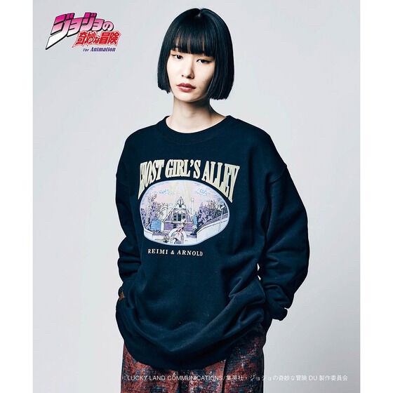 PRE-ORDER : JoJo's Bizarre Adventure: Diamond is Unbreakable [glamb] Reimi Sugimoto Sweatshirt