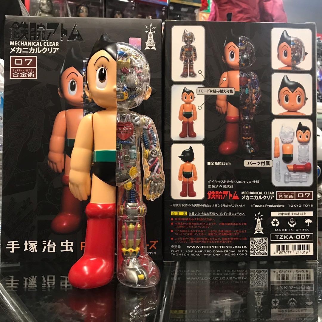 Astro Boy Mechanical Clear Version Alloy Figure by Tokyo Toys