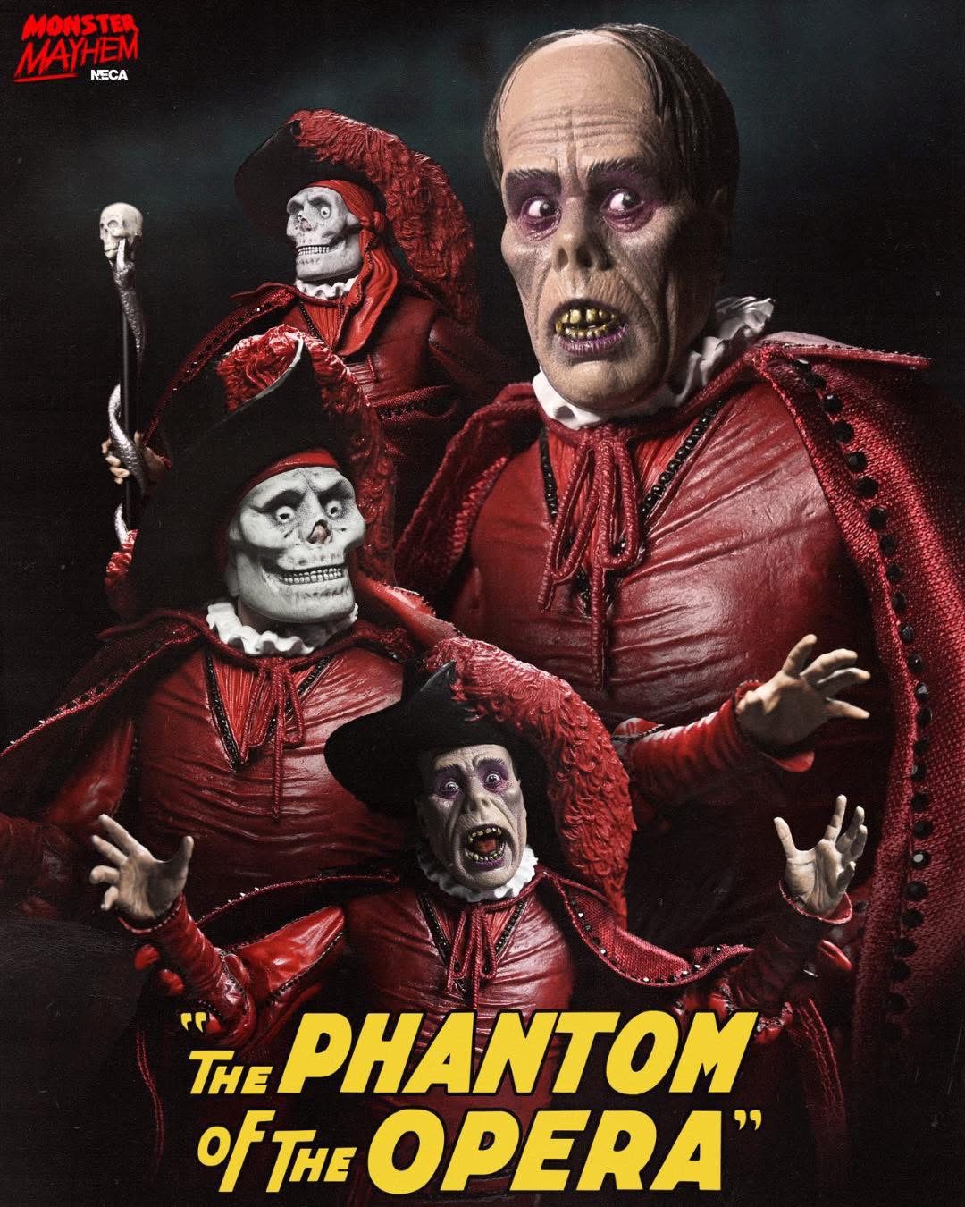 Pre-order : The Phantom of the Opera (1925) “Masque of the Red Death” 7” Scale Action Figure by NECA