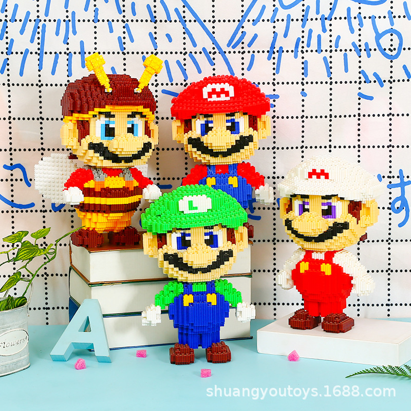 Caibaoduo 8006 Luigi 8498pcs