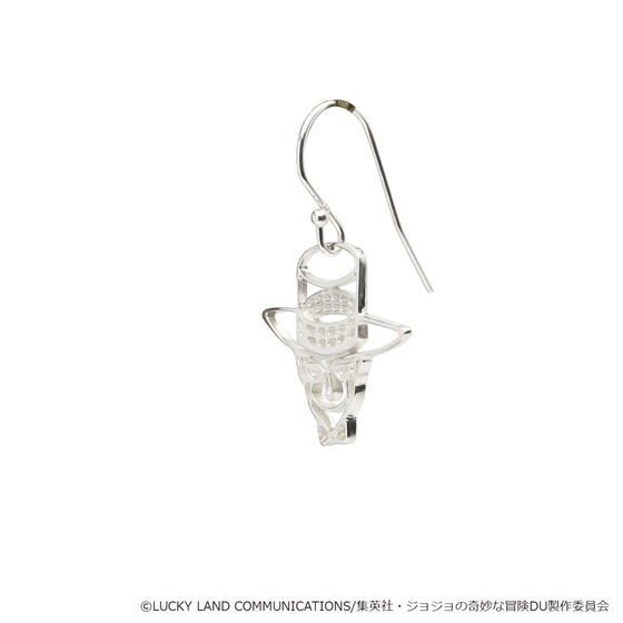 PRE-ORDER : [JAM HOME MADE Collaboration] JoJo's Bizarre Adventure: Diamond is unbreakable Rohan Kishibe Heaven's Door Earring (for one ear)