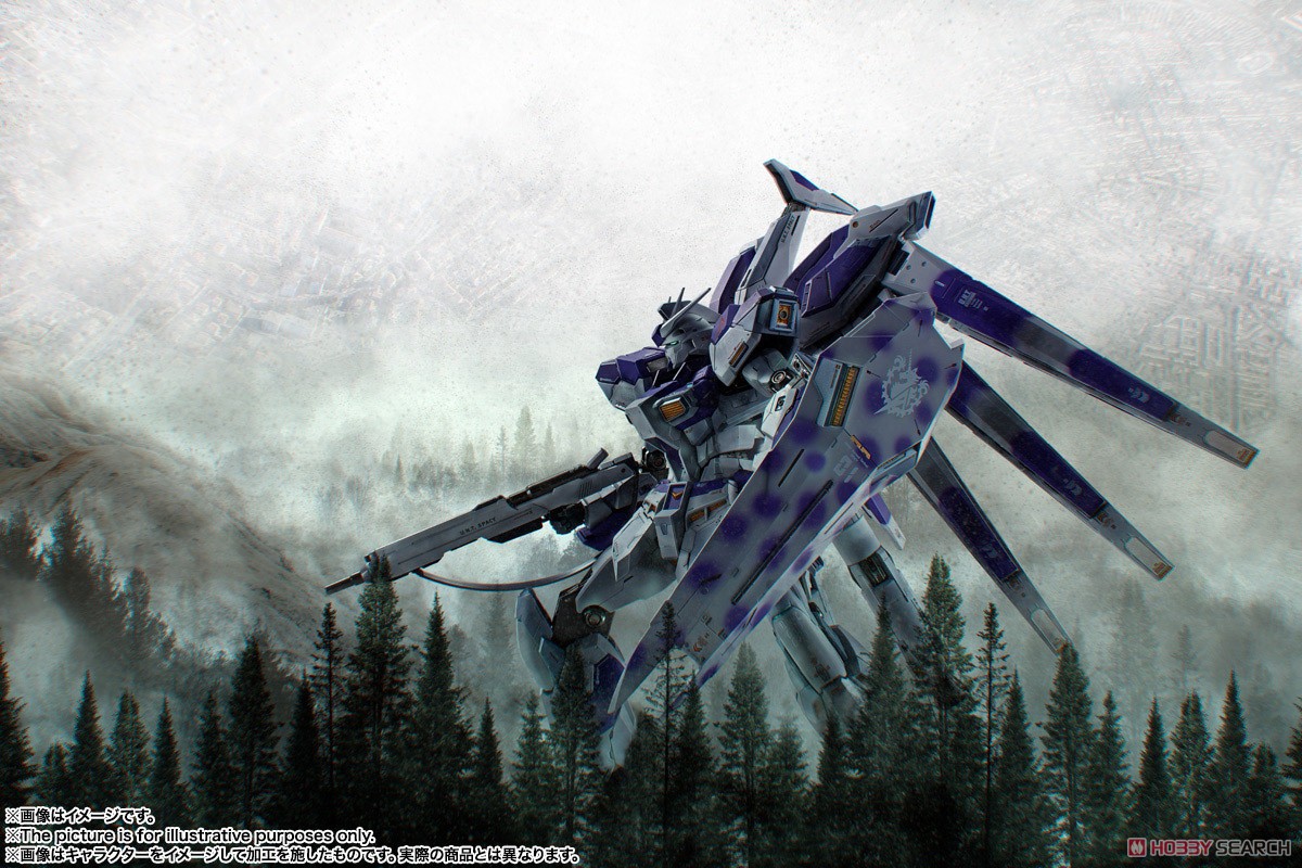 Gundam - Metal Build RX-93-v2 Hi-v (Hi-Nu) Gundam by Bandai