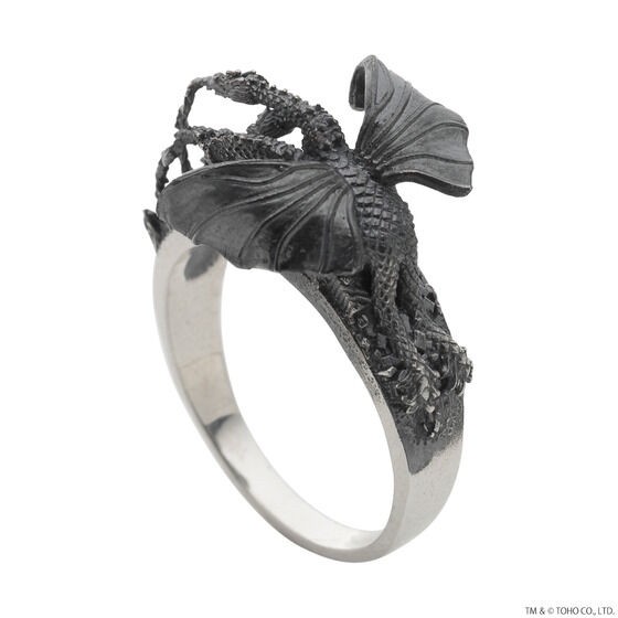PRE-ORDER : Godzilla King Ghidorah Silver Ring