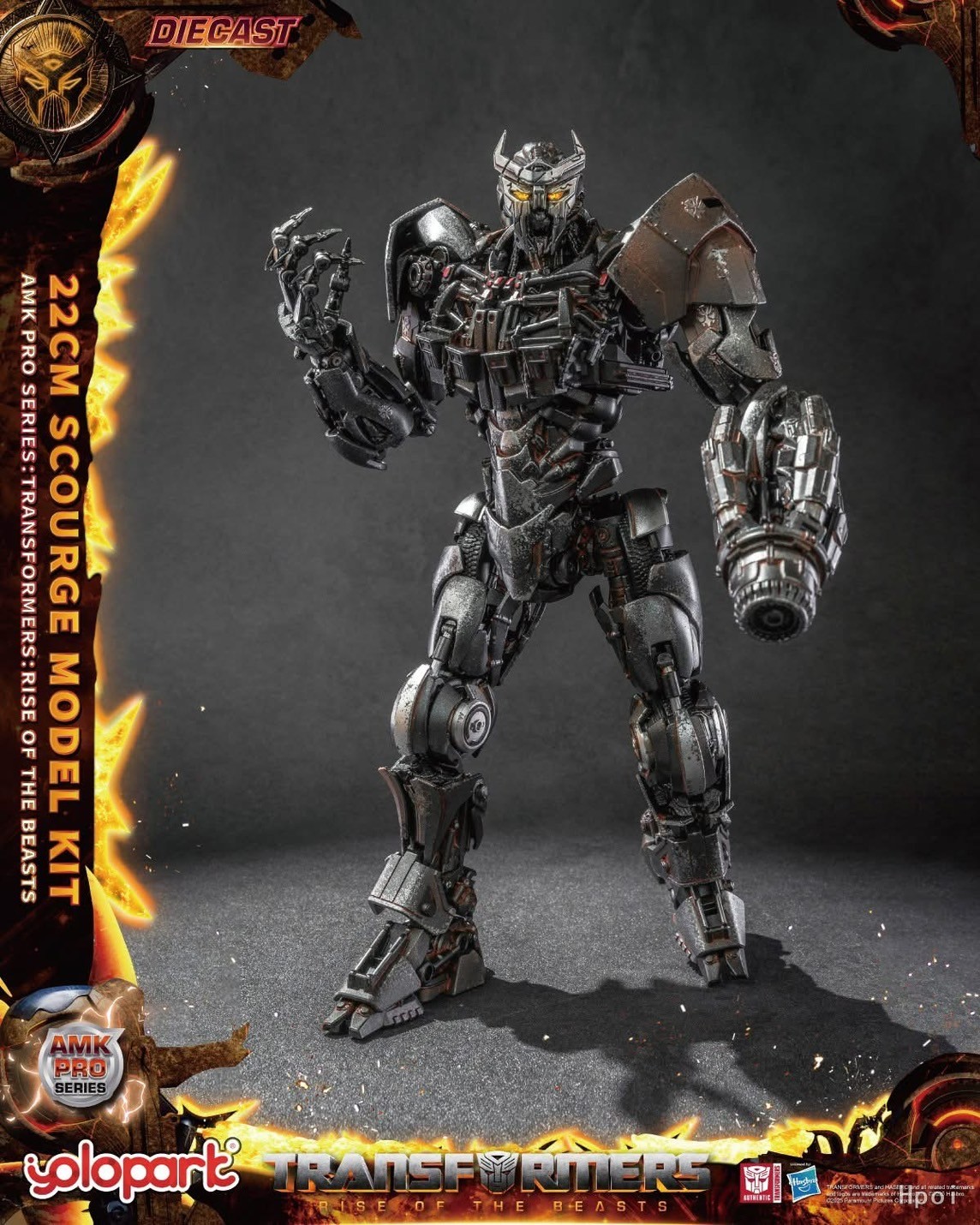 Pre-order : AMK PRO Series Transformers: Rise of the Beasts Scourge Model Kit by YOLOPARK