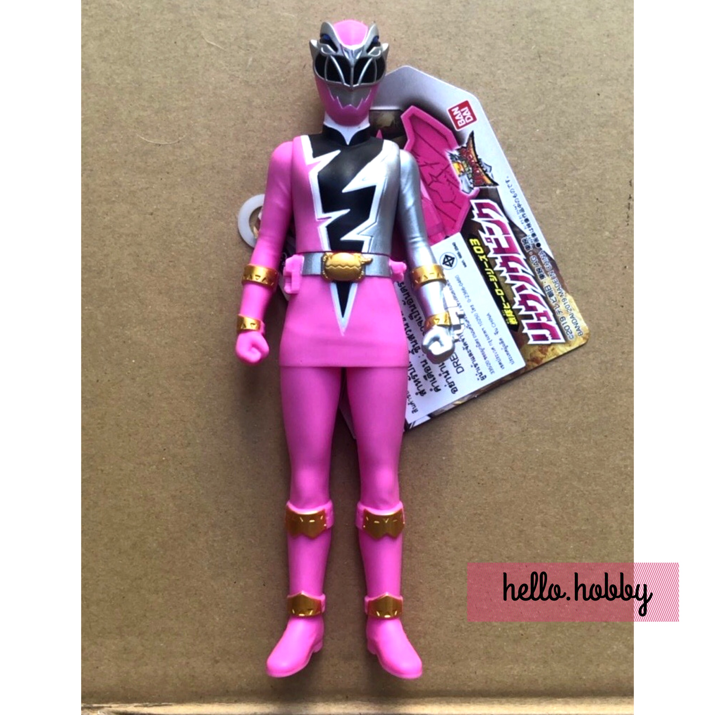 Kishiryu Sentai Ryusoulger - Sentai Hero Series 03 Ryusoul Pink by Bandai