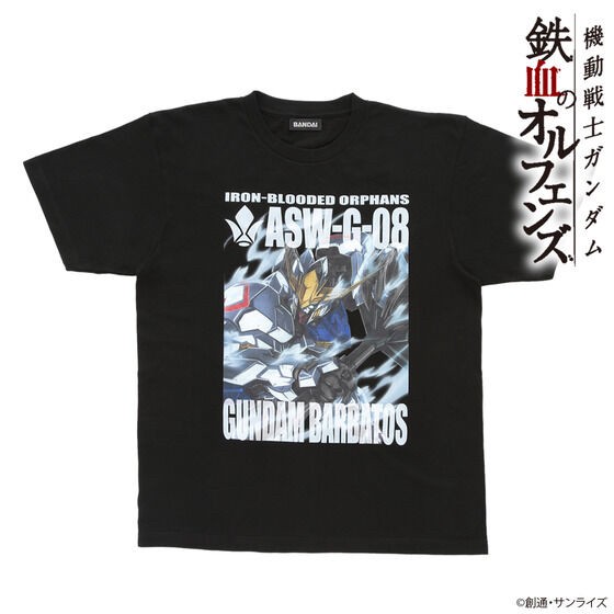 PRE-ORDER : Mobile Suit Gundam Iron-Blooded Orphans Full Color T-Shirt Gundam