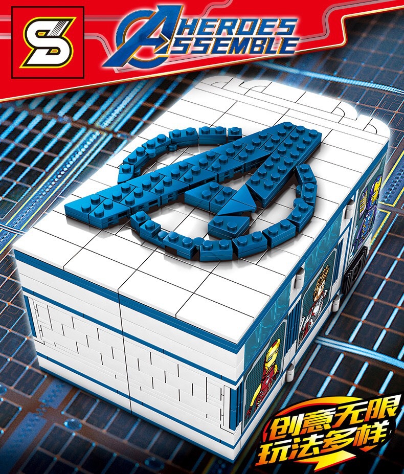 Sy 1469 Avengers 906pcs