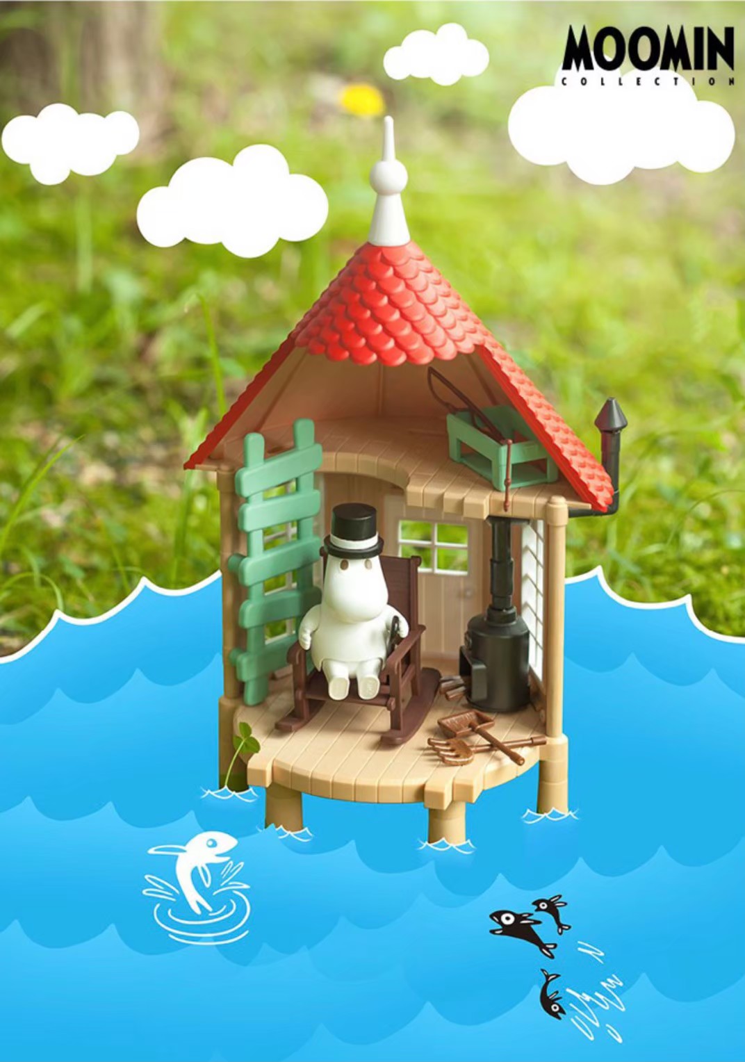ฟิกเกอร์ Moomin Collection Vol.1-5 by Academy Hobby Model Kits
