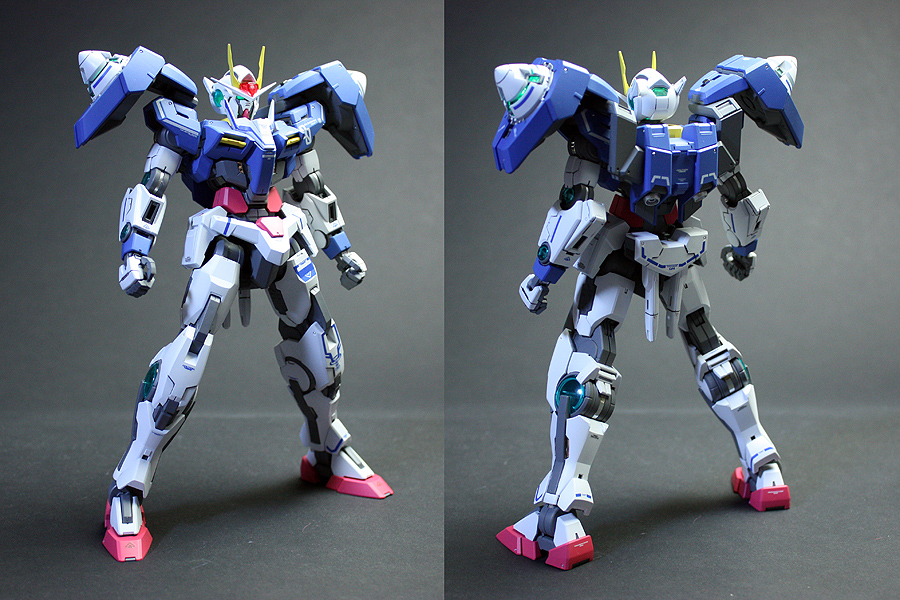 MG 1/100 GN-0000+GNR-010 OO Raiser by Bandai