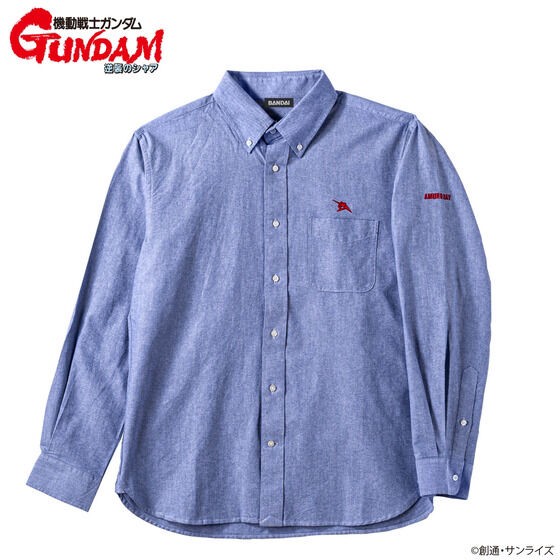 PRE-ORDER : Mobile Suit Gundam Mark Basic Line Button Down Shirt