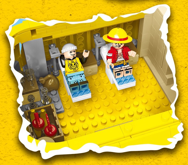 Sy 6295 One Piece Submarine 1214pcs