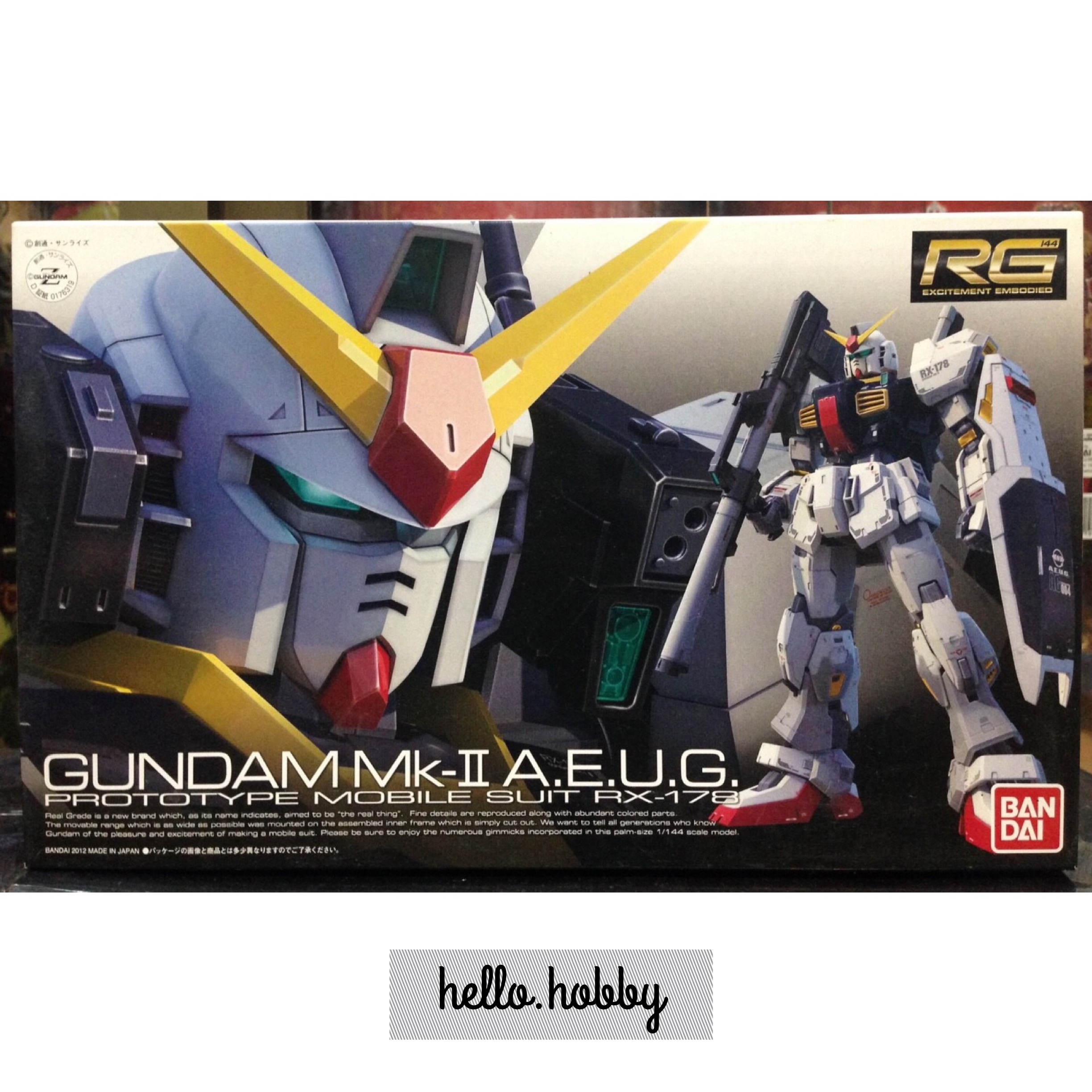RG 1/144 Gundam Mk-ll A.E.U.G. by Bandai
