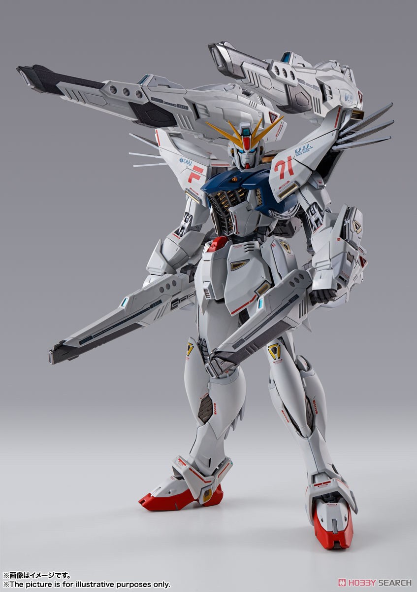 GUNDAM - Metal Build - Gundam F91 Chronicle White Ver. by Bandai
