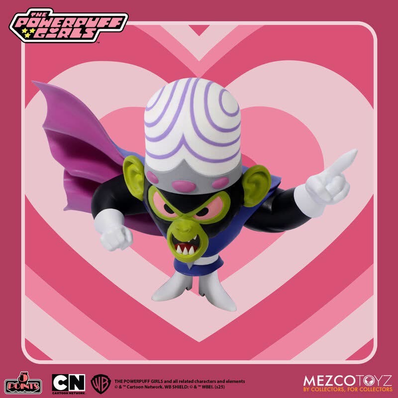 Pre-order : 5 Points Powerpuff Girls Set by Mezco Toyz (Set of 4)