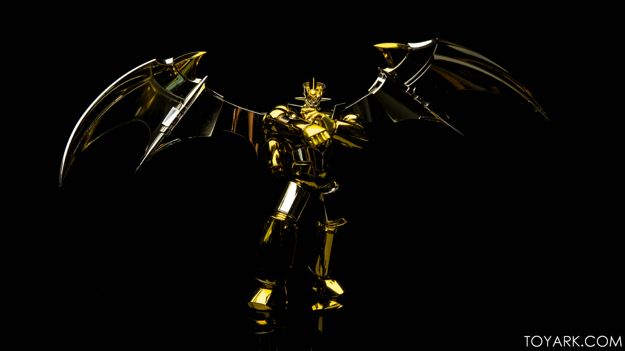 Super Robot Chogokin Shin Mazinger Z Gold Ver. Tamashii Nations 10th Anniversary World Tour Exclusive by Bandai