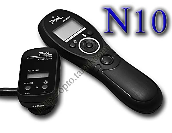 TW-282 Wireless Timer Remote N10 For Nikon D90/D3100/D5000/D7000