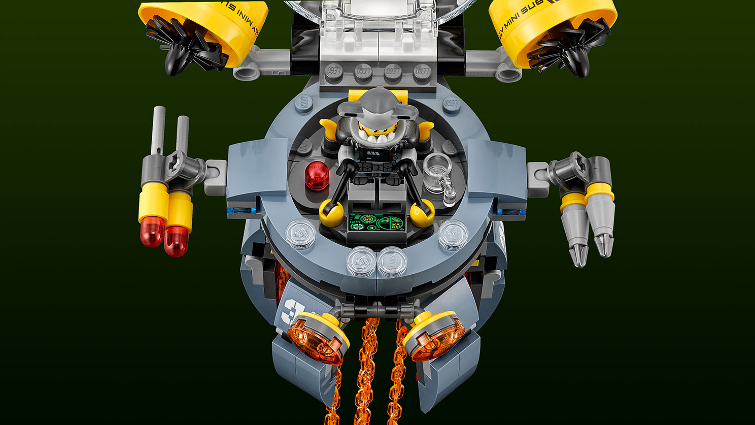 Lele 31056 Flying Jelly Sub 211pcs