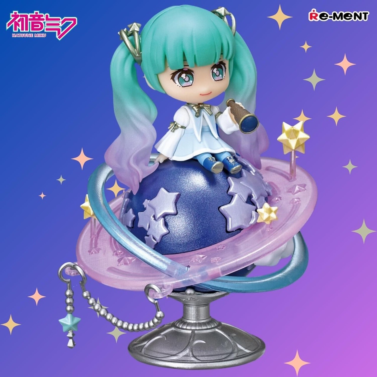 Pre-order : Re-Ment Hatsune Miku Series Story of the Starry Night Sky (Set of 4) by Re-Ment