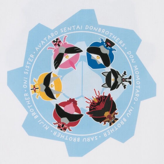 PRE-ORDER : Avataro Sentai Donbrothers Deformed T-shirt