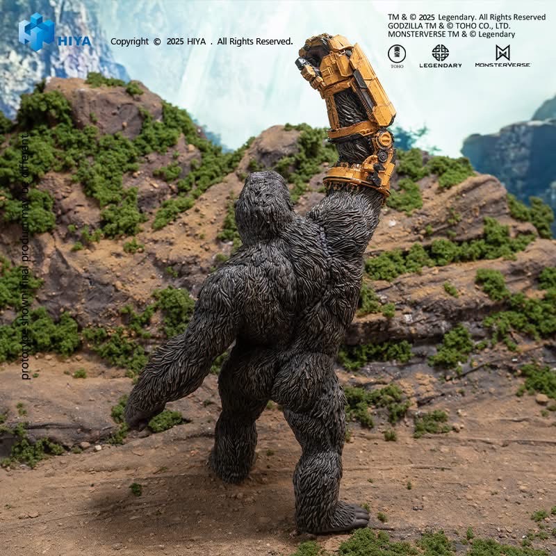 Pre-order : STYLIST Series Godzilla x Kong: The New Empire Kong B.E.A.S.T. Glove Ver. Figure by Hiya Toys