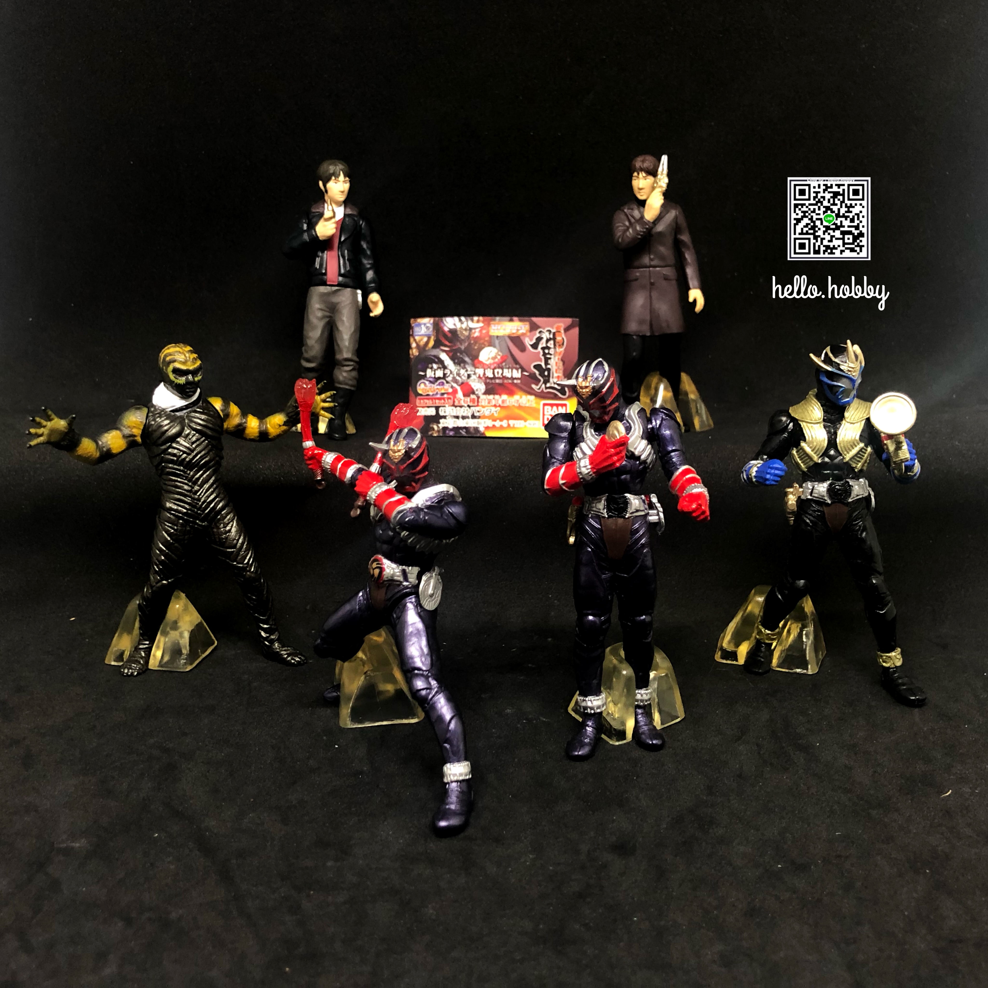 HG Kamen Rider Hibiki Gashapon (Set of 6) by Bandai