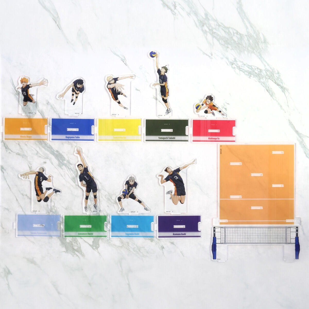 PRE-ORDER : Haikyu!! The Movie: The Dumpster Battle Connectable Acrylic Stand Complete Set (2 Types)