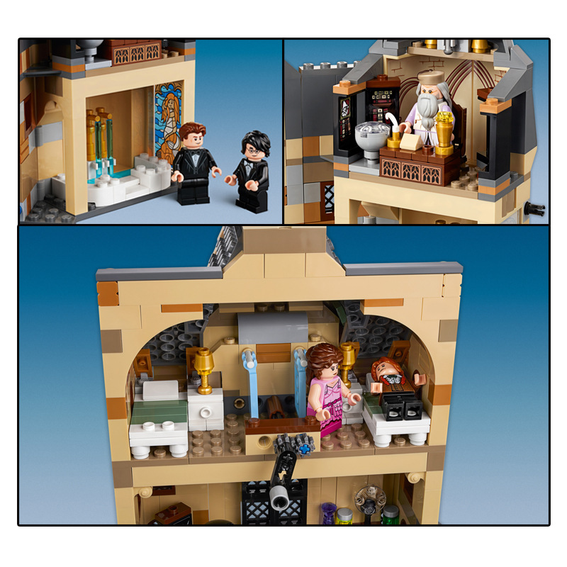 J 10001 Harry Potter - Hogwarts Clock Tower 1048pcs