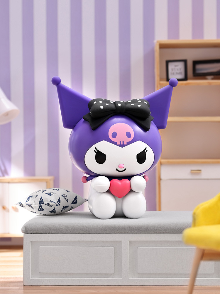 พัดลมมือถือ Blindbox Sanrio Kuromi Cinnamoroll Outing Heartbeat Portable Fan by Moetch