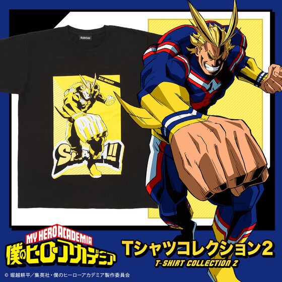 PRE-ORDER : My Hero Academia T-shirt Collection 2