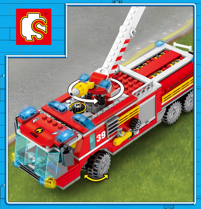 Sembo Block - 603039 Fire Frontline 580pcs