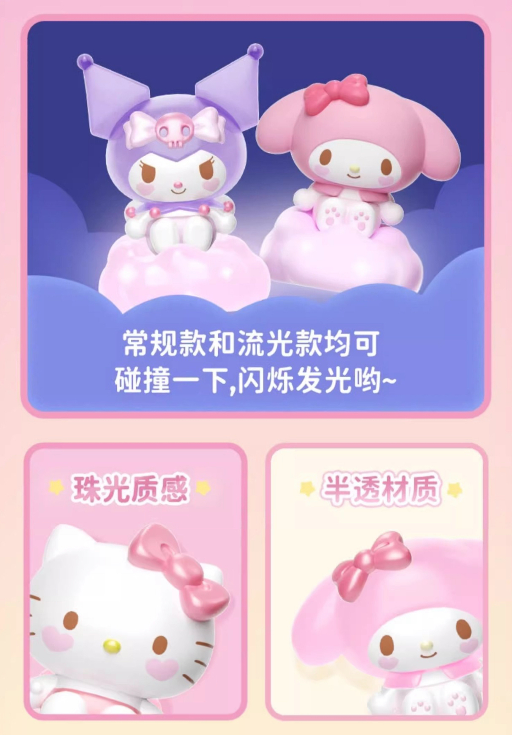 Sanrio Characters Baby Angel Series by Moetch (มีไฟ)