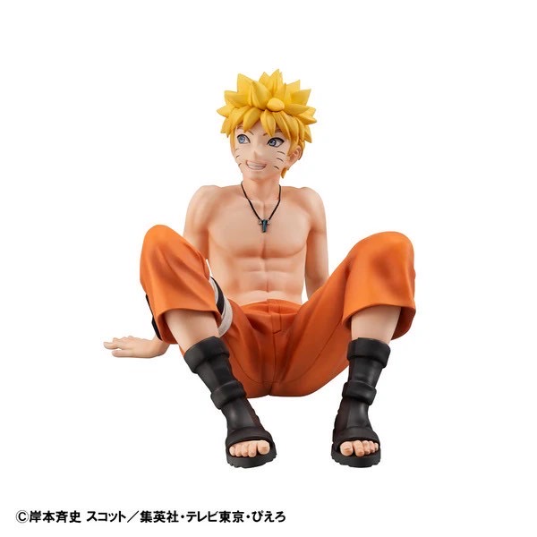 G.E.M. Series NARUTO Shippuden Palm-size Naruto by MegaHouse (Lot JP)