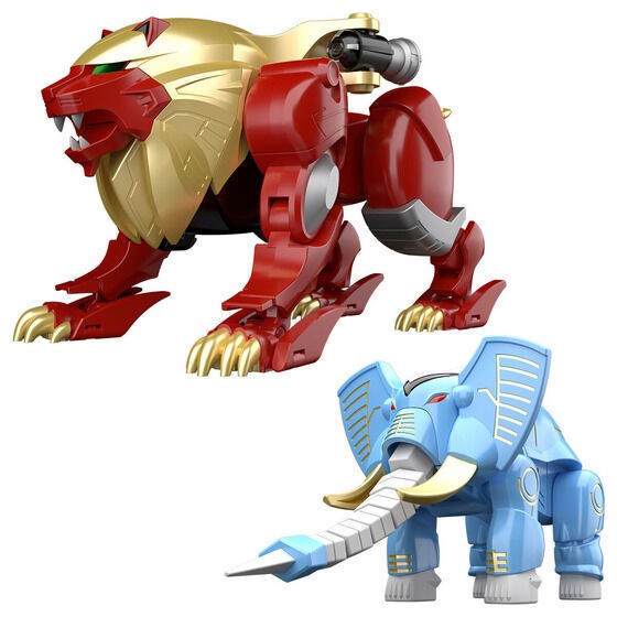 PRE-ORDER : SMP [SHOKUGAN MODELING PROJECT] Hyakujuu Gattai Gao Lion & Gao Elephant