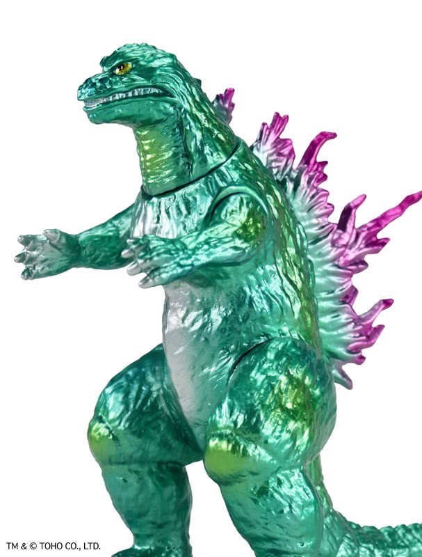 Godzilla - CCP Middle Size Series Vol.11 Godzilla (1999) Deep Green Metallic Ver. Soft Vinyl by CCP (Lot JP)