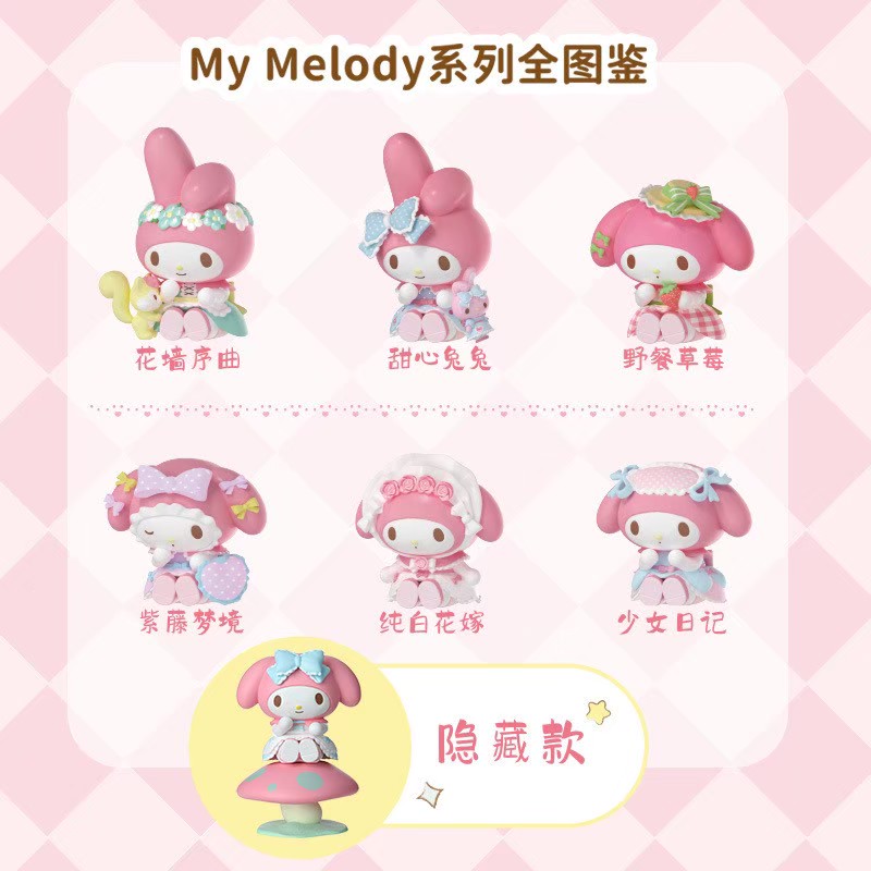 My Melody Secret Forest Tea Party by Miniso (Set of 6+1)