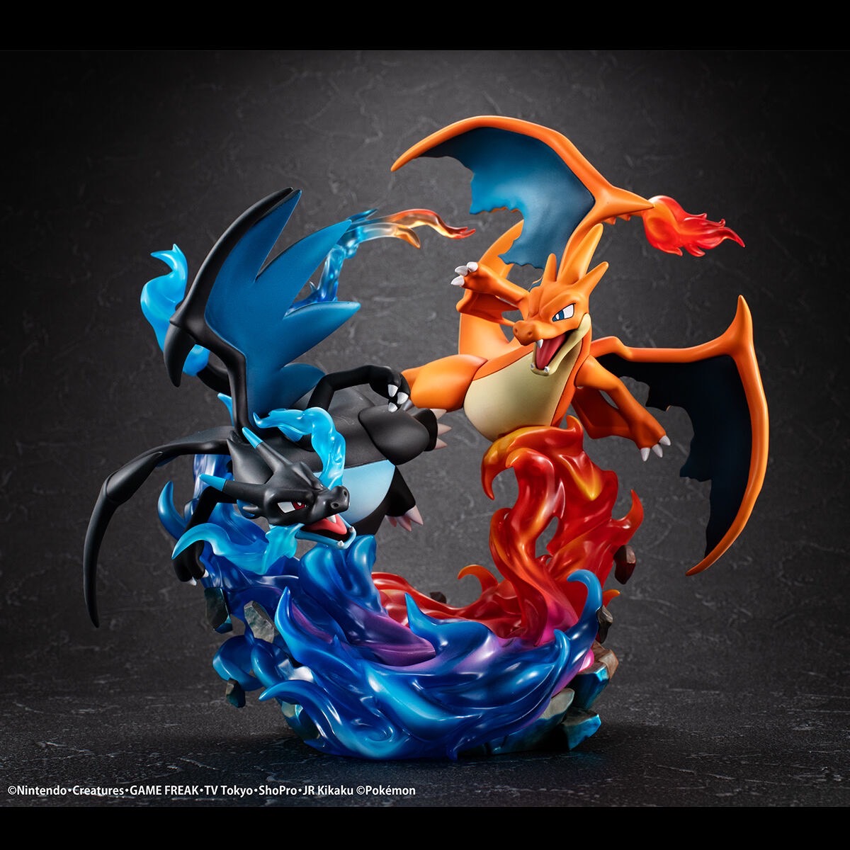 PRE-ORDER : G.E.M.EX Series Pokémon Mega Charizard X & Mega Charizard Y [Includes Special Mini Clear File]