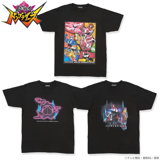 PRE-ORDER : Avataro Sentai Donbrothers Design T-shirt All 3 Types