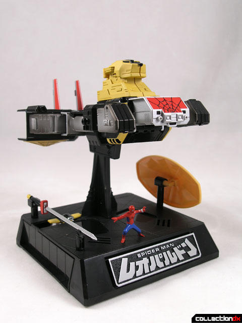 Soul Of Chogokin GX-33 Spiderman & Leopaldon by Bandai