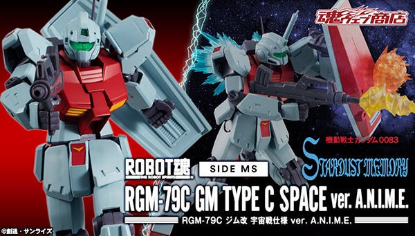 PRE-ORDER : Robot Spirit <SIDE MS> RGM-79C GM TYPE C Space ver. A.N.I.M.E.