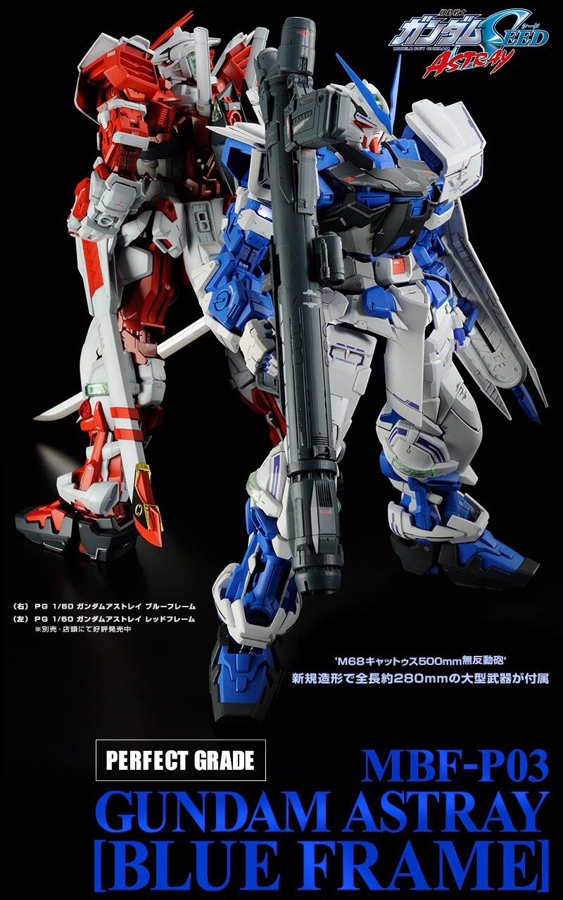 PRE-ORDER : PG 1/60 GUNDAM ASTRAY BLUE FRAME PLASTIC MODEL