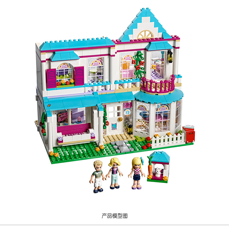 Bela 10612 Friends Stephanie's House 649pcs
