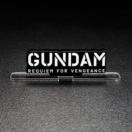 PRE-ORDER : Acrylic Logo Display EX Mobile Suit Gundam