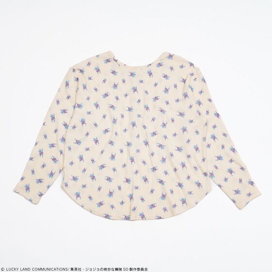 PRE-ORDER : ONOFFY FREE × JoJo's Bizarre Adventure: Stone Ocean Total Pattern Tops