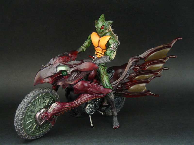 S.I.C Vol.21 Masked Rider Amazon & Jungler by Bandai