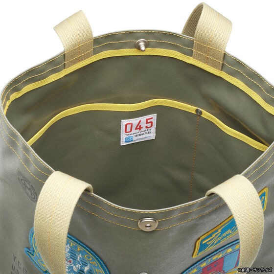 PRE-ORDER : STRICT-G JAPAN Yokohama Canvas Bag "Mobile Suit Gundam" Musette Tote Bag