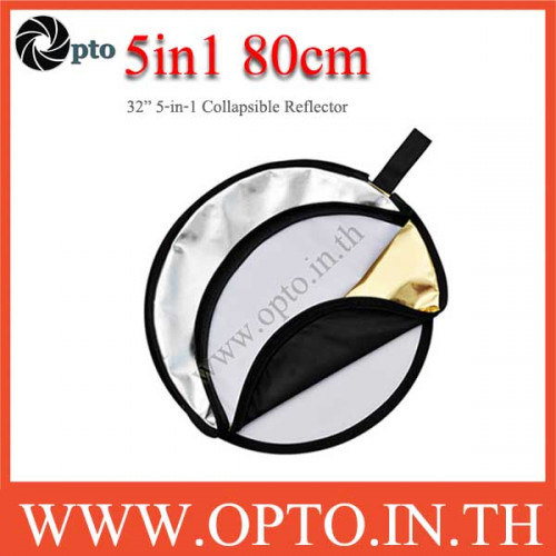 80cm 5 in 1 Light Mulit Collapsible Reflector